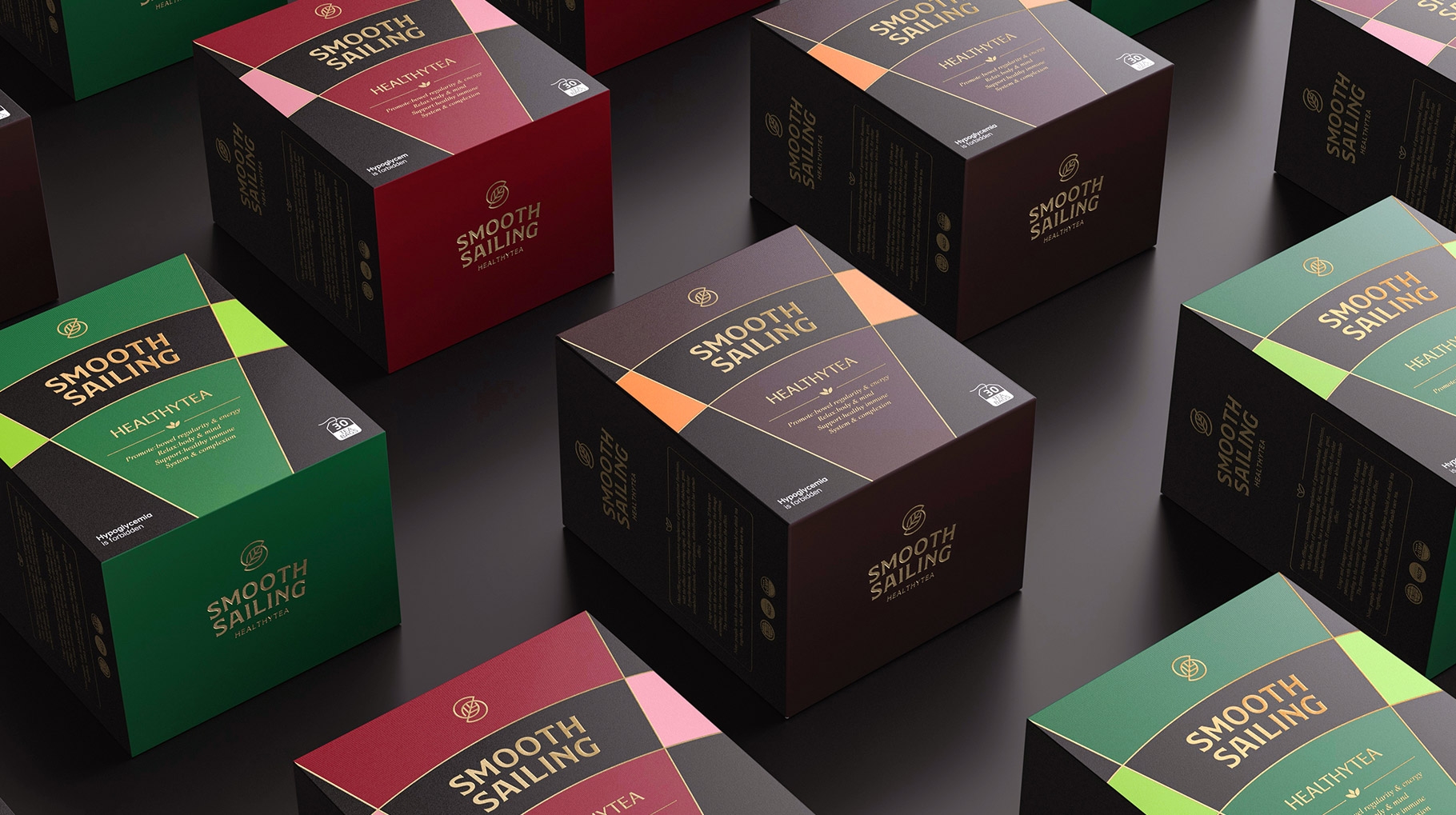 保健茶叶产品包装设计
